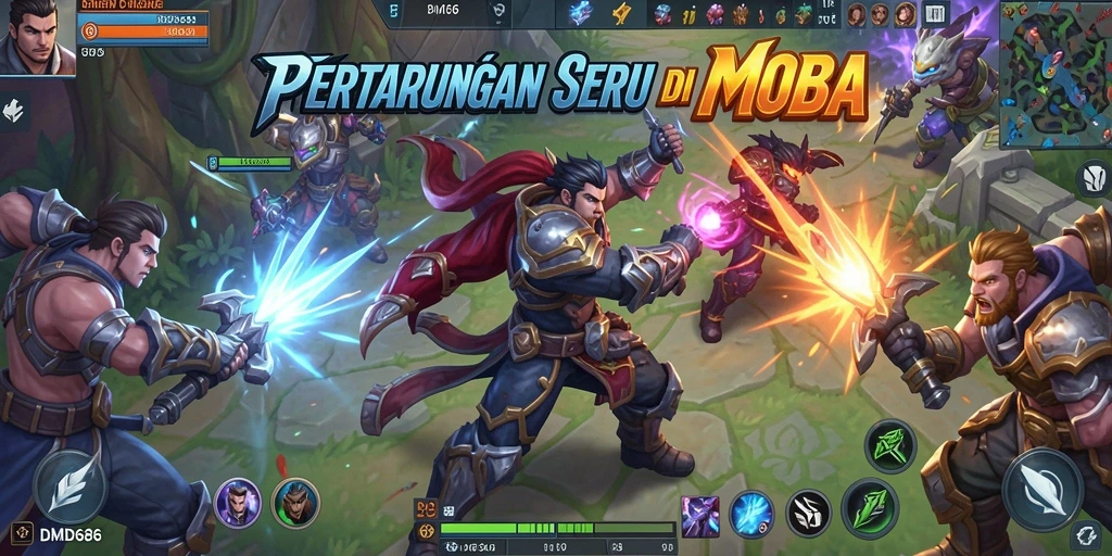 Tangkap momen seru di DMD686 saat bertempur dalam tim.