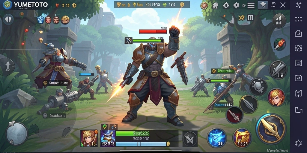 Gameplay seru dan strategi mendalam di YUMETOTO.